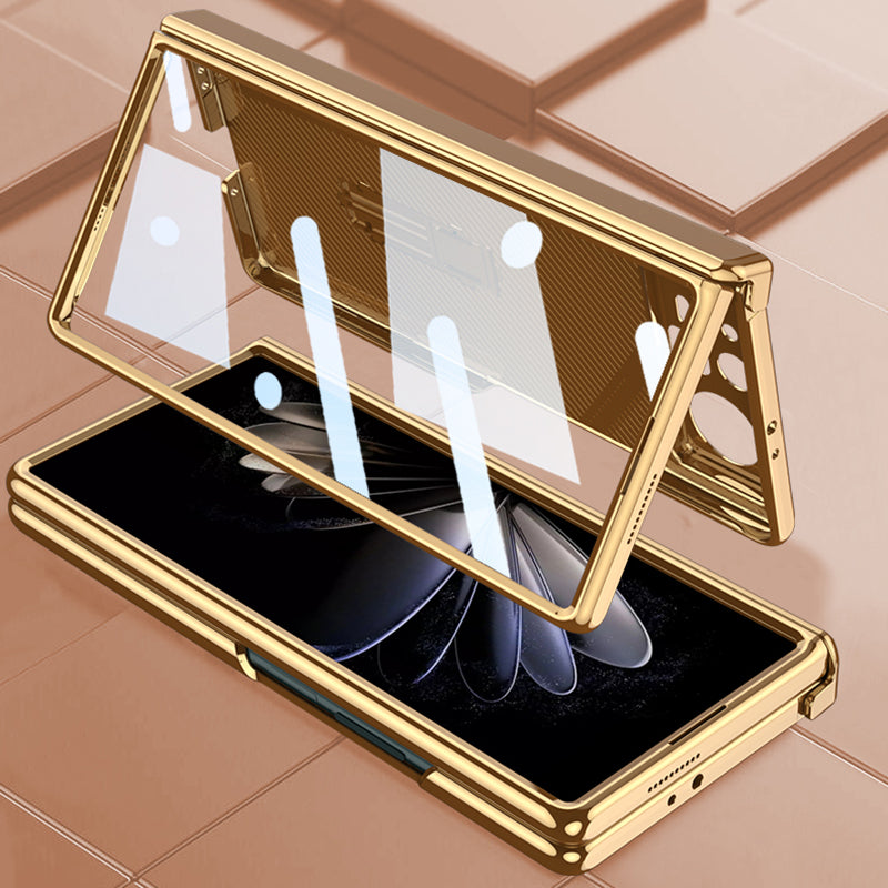 GKK For Xiaomi Mix Fold 2 5G Magnetic Hinge Protection Hard PC Phone Case Pattern Printing Kickstand Protective Shell Cover with Tempered Glass Film GKK For Xiaomi Mix Fold 2 5G Magnetic Hinge Protection Hard PC Phone Case Pattern Printing Kickstand Protective Shell Cover with Tempered Glass Film